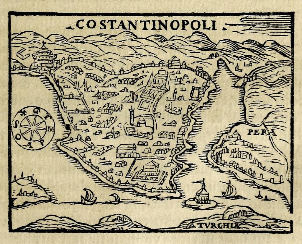 An illustration from Espositione dell'XI. et XII. cap. del IIII. lib. d'Esdra : sopra gli accidenti passati, presenti, & futuri della reuolutione del grande & tremendo imperio dell'aquila, quarta, & ultima monarchia nel mondo, 1571, leaf 125