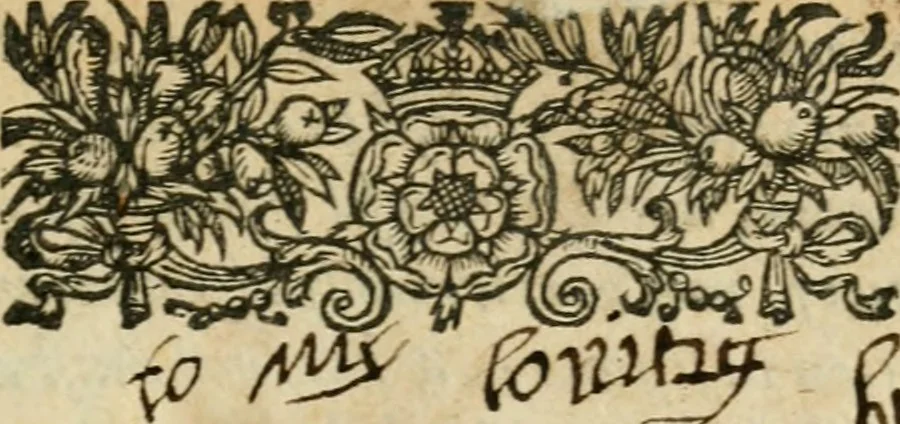 An illustration from The essaies of Sr. Francis Bacon ... His religious meditations. Places of perswasion and disswasion. Seene and allowed, 1613, leaf 6