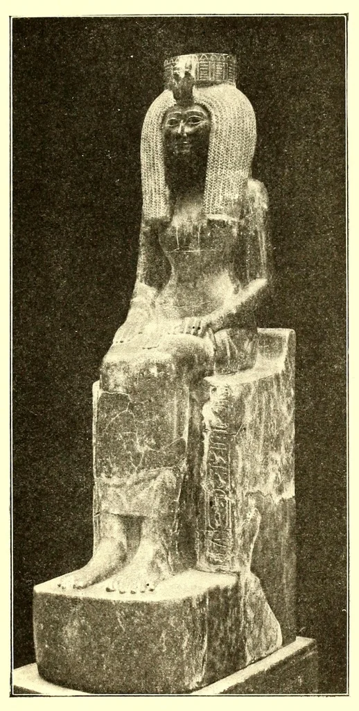An illustration from Essais sur l'art égyptien, 1912, leaf 129