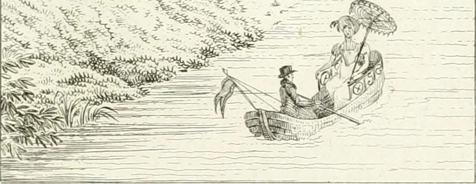 An illustration from Essai sur la composition et l'ornement des jardins : ou, Recueil de plans de jardins de ville et de campagne, de fabriques propres à leur décoration, et de machines pour élever les eaux ; ouvrage faisant suite à l'Almanach du bon jardinier, 1823, leaf 131