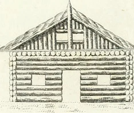 An illustration from Essai sur la composition et l'ornement des jardins : ou, Recueil de plans de jardins de ville et de campagne, de fabriques propres à leur décoration, et de machines pour élever les eaux ; ouvrage faisant suite à l'Almanach du bon jardinier, 1823, leaf 177