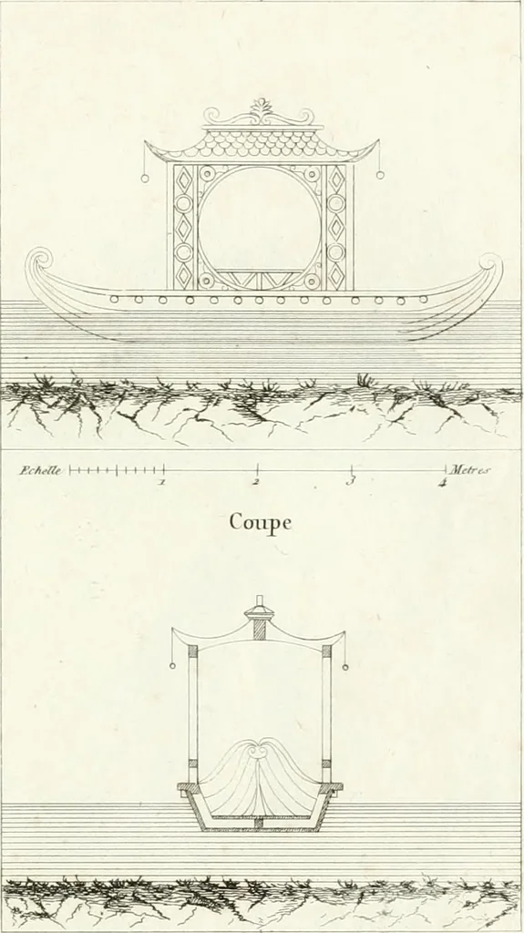 An illustration from Essai sur la composition et l'ornement des jardins : ou, Recueil de plans de jardins de ville et de campagne, de fabriques propres à leur décoration, et de machines pour élever les eaux ; ouvrage faisant suite à l'Almanach du bon jardinier, 1823, leaf 191