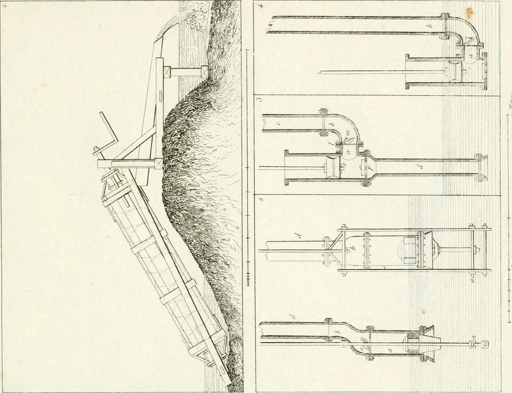 An illustration from Essai sur la composition et l'ornement des jardins : ou, Recueil de plans de jardins de ville et de campagne, de fabriques propres à leur décoration, et de machines pour élever les eaux ; ouvrage faisant suite à l'Almanach du bon jardinier, 1823, leaf 229