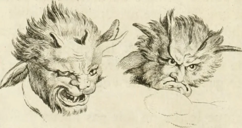 An illustration from Essai sur la physiognomonie : destiné a faire connoître l'homme & à le faire aimer, 1781, leaf 145