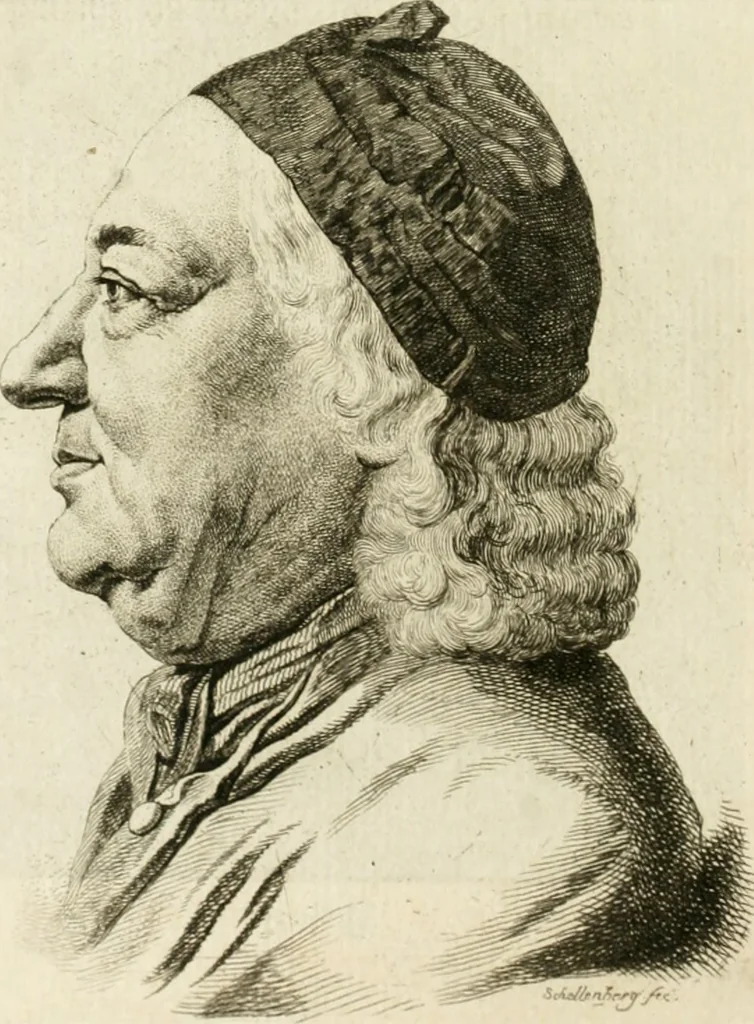 An illustration from Essai sur la physiognomonie : destiné a faire connoître l'homme & à le faire aimer, 1781, leaf 357