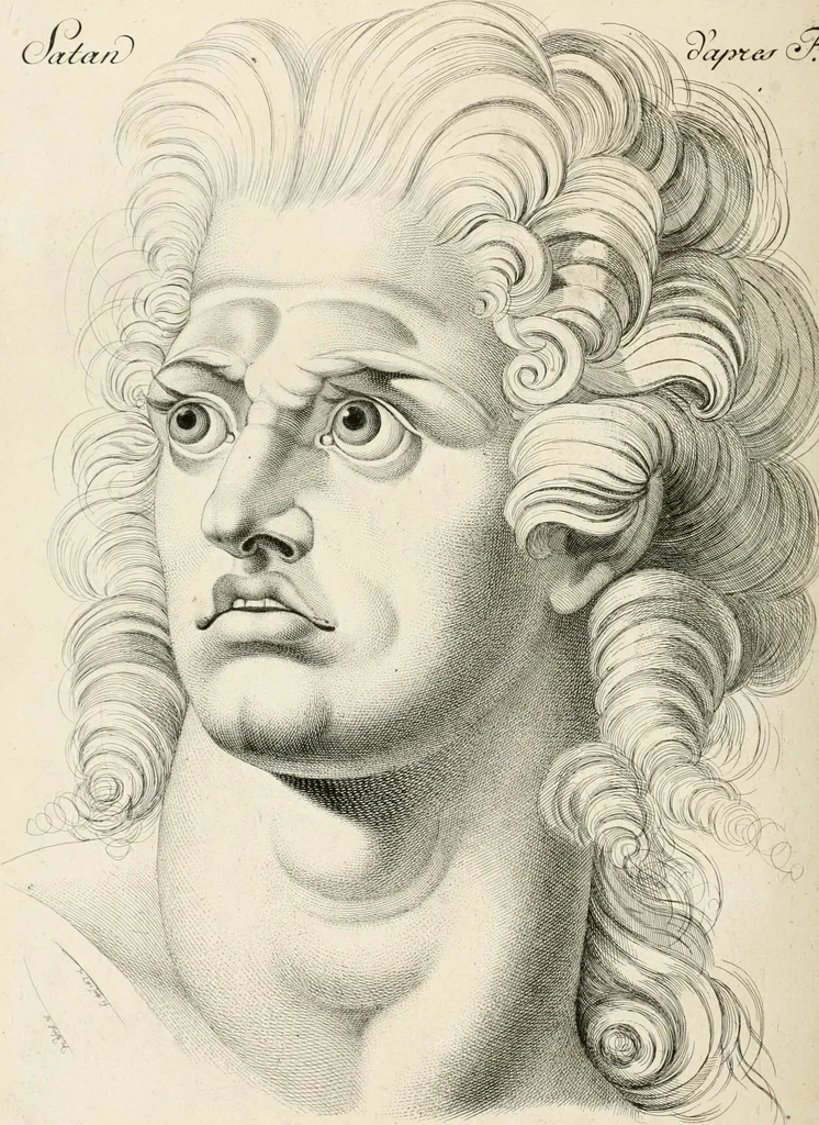 An illustration from Essai sur la physiognomonie : destiné a faire connoître l'homme & à le faire aimer, 1781, leaf 379
