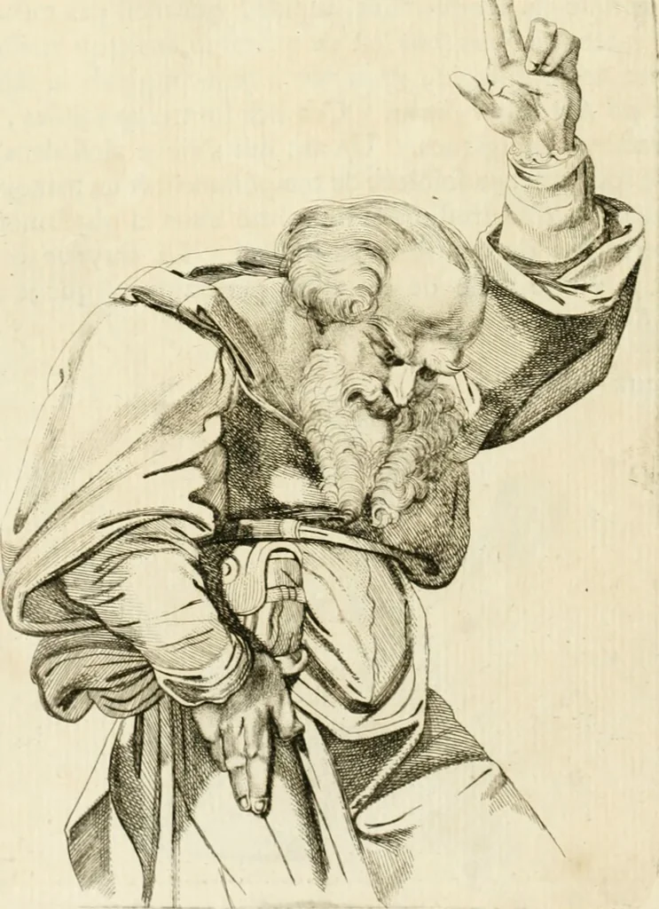 An illustration from Essai sur la physiognomonie : destiné a faire connoître l'homme & à le faire aimer, 1781, leaf 389