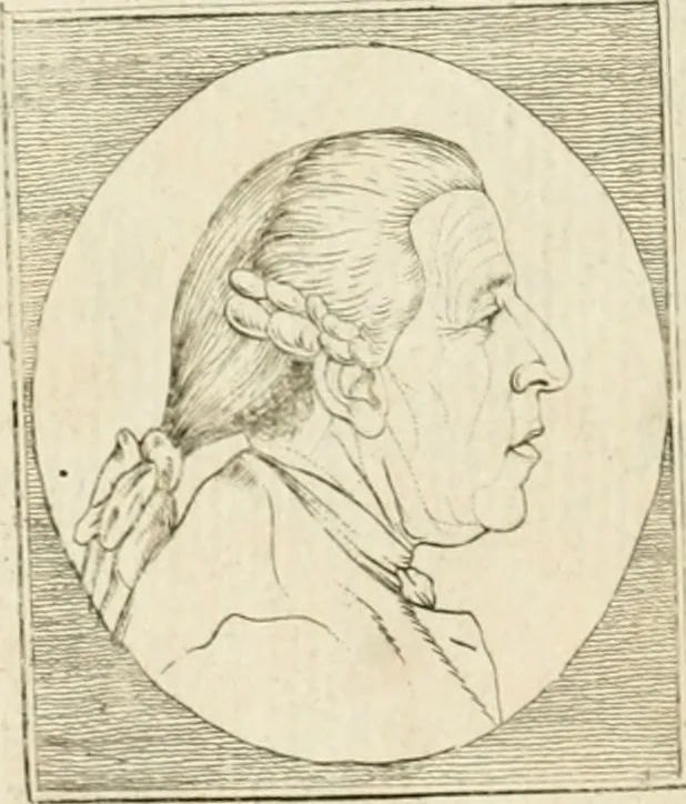 An illustration from Essai sur la physiognomonie : destiné a faire connoître l'homme & à le faire aimer, 1781, leaf 405
