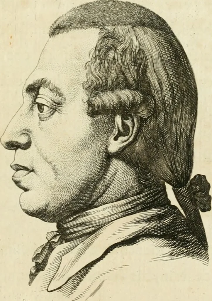 An illustration from Essai sur la physiognomonie : destiné a faire connoître l'homme & à le faire aimer, 1781, leaf 42