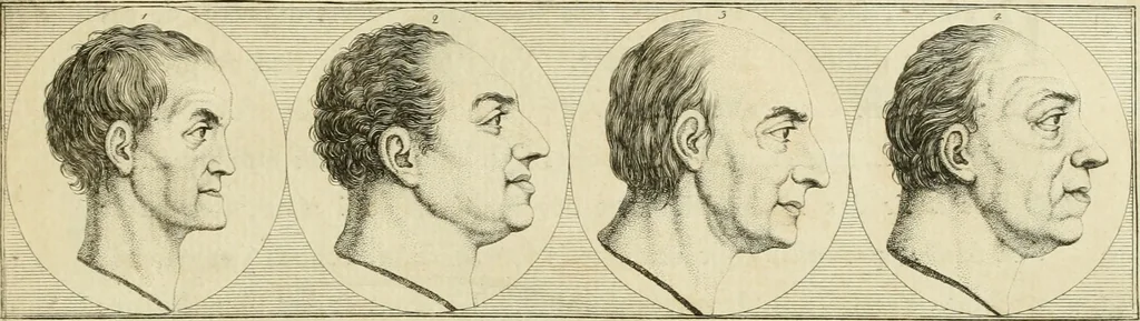 An illustration from Essai sur la physiognomonie : destiné a faire connoître l'homme & à le faire aimer, 1781, leaf 44
