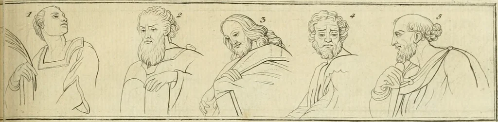 An illustration from Essai sur la physiognomonie : destiné a faire connoître l'homme & à le faire aimer, 1781, leaf 456