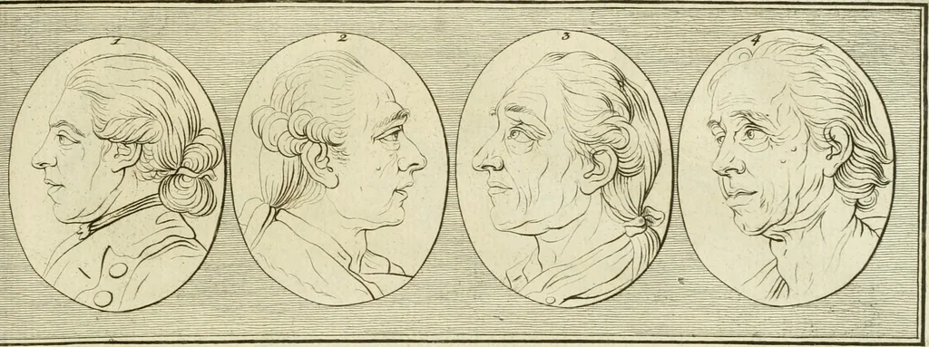 An illustration from Essai sur la physiognomonie : destiné a faire connoître l'homme & à le faire aimer, 1781, leaf 110