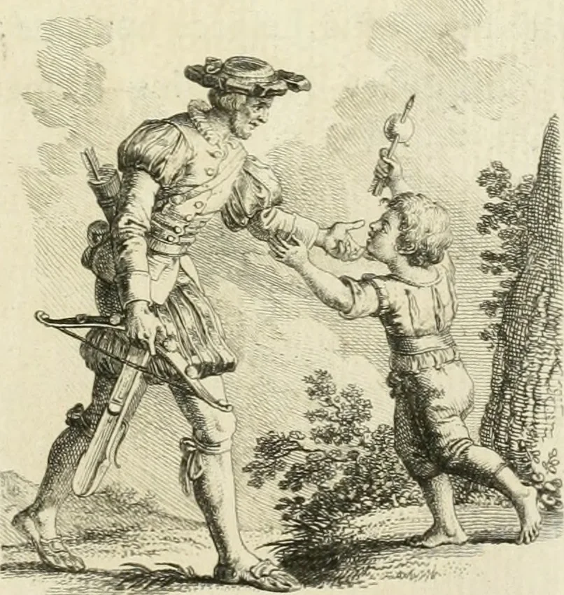 An illustration from Essai sur la physiognomonie : destiné a faire connoître l'homme & à le faire aimer, 1781, leaf 150