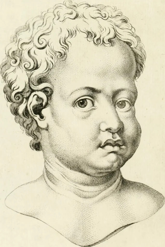 An illustration from Essai sur la physiognomonie : destiné a faire connoître l'homme & à le faire aimer, 1781, leaf 155