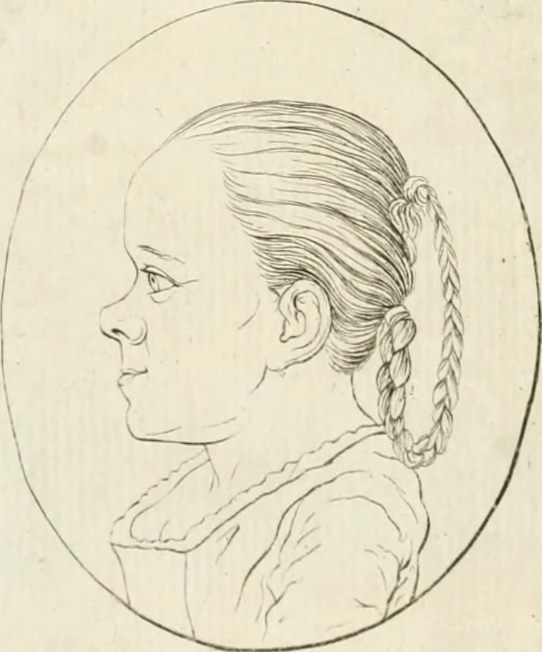 An illustration from Essai sur la physiognomonie : destiné a faire connoître l'homme & à le faire aimer, 1781, leaf 201