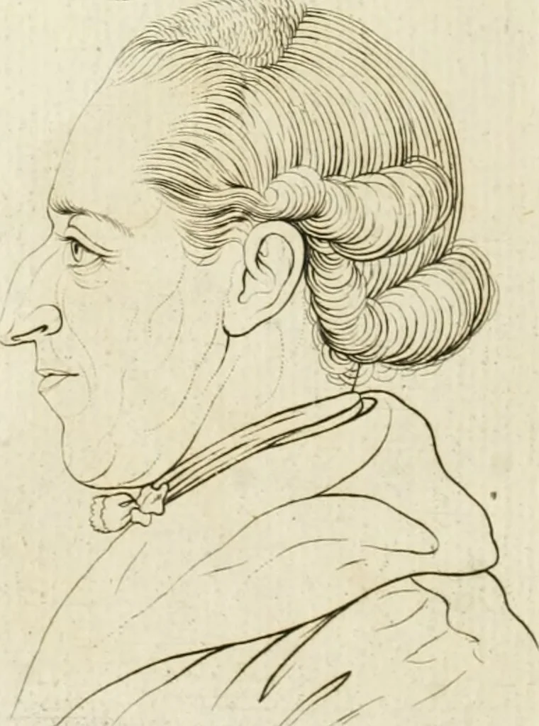 An illustration from Essai sur la physiognomonie : destiné a faire connoître l'homme & à le faire aimer, 1781, leaf 405