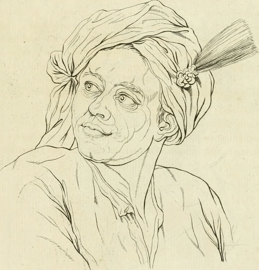An illustration from Essai sur la physiognomonie : destiné a faire connoître l'homme & à le faire aimer, 1781, leaf 426