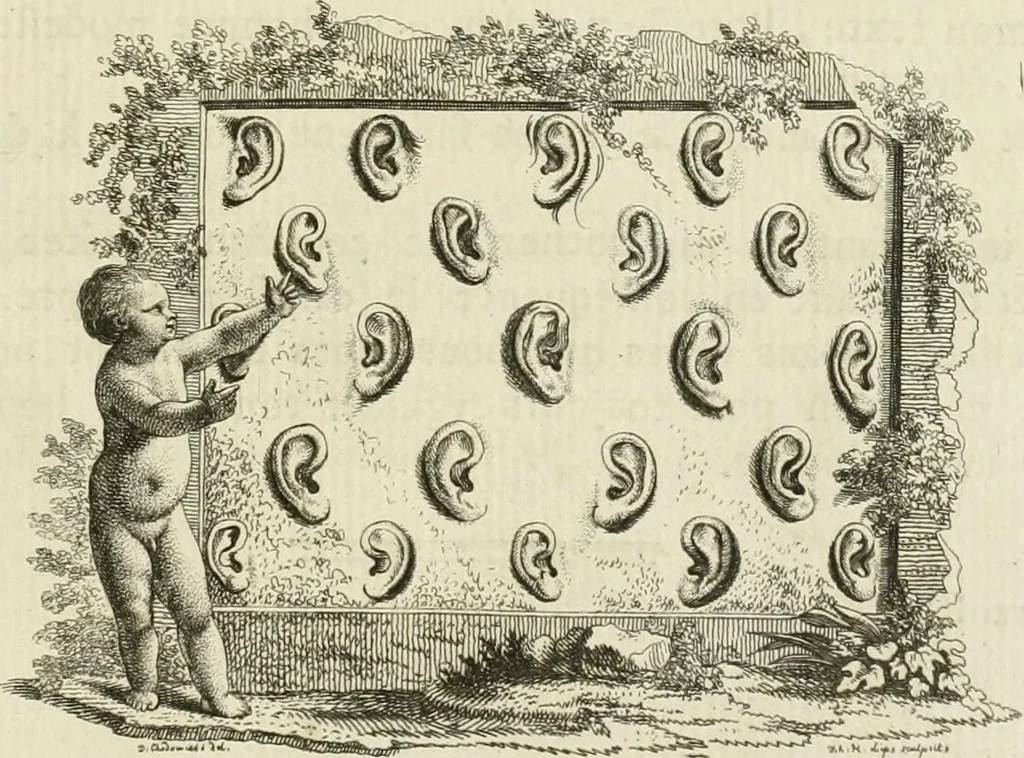 An illustration from Essai sur la physiognomonie : destiné a faire connoître l'homme & à le faire aimer, 1781, leaf 430