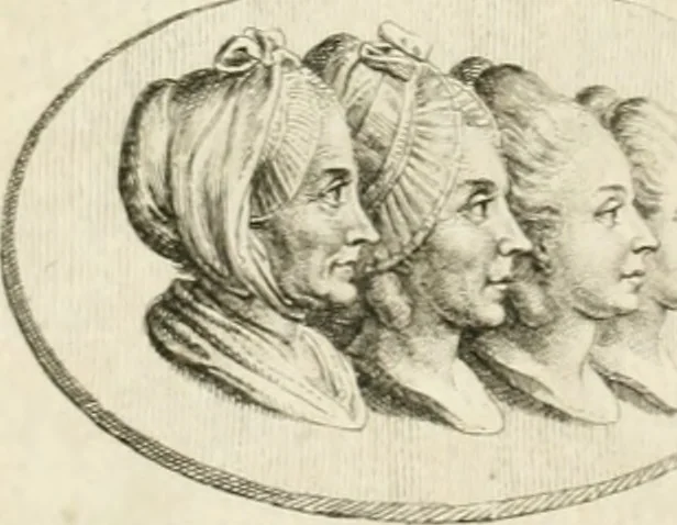 An illustration from Essai sur la physiognomonie : destiné a faire connoître l'homme & à le faire aimer, 1781, leaf 129