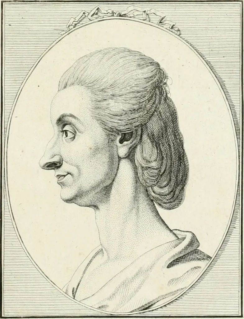 An illustration from Essai sur la physiognomonie : destiné a faire connoître l'homme & à le faire aimer, 1781, leaf 152