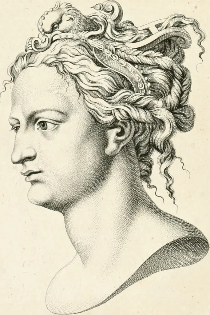 An illustration from Essai sur la physiognomonie : destiné a faire connoître l'homme & à le faire aimer, 1781, leaf 155