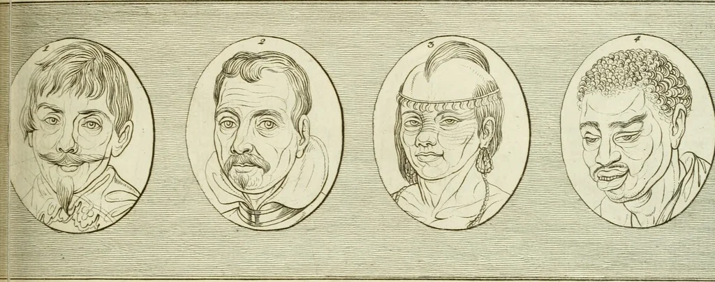 An illustration from Essai sur la physiognomonie : destiné a faire connoître l'homme & à le faire aimer, 1781, leaf 214