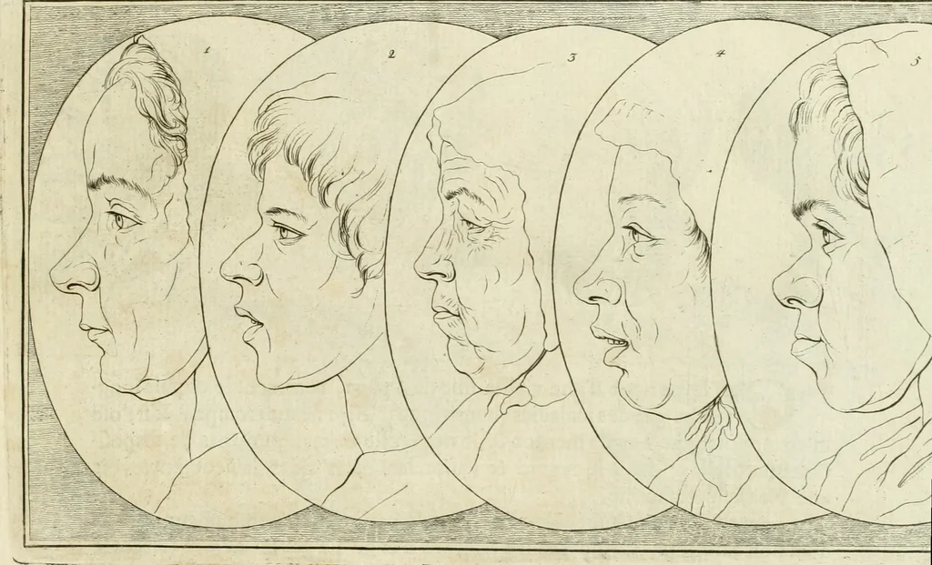 An illustration from Essai sur la physiognomonie : destiné a faire connoître l'homme & à le faire aimer, 1781, leaf 24