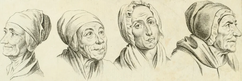 An illustration from Essai sur la physiognomonie : destiné a faire connoître l'homme & à le faire aimer, 1781, leaf 25