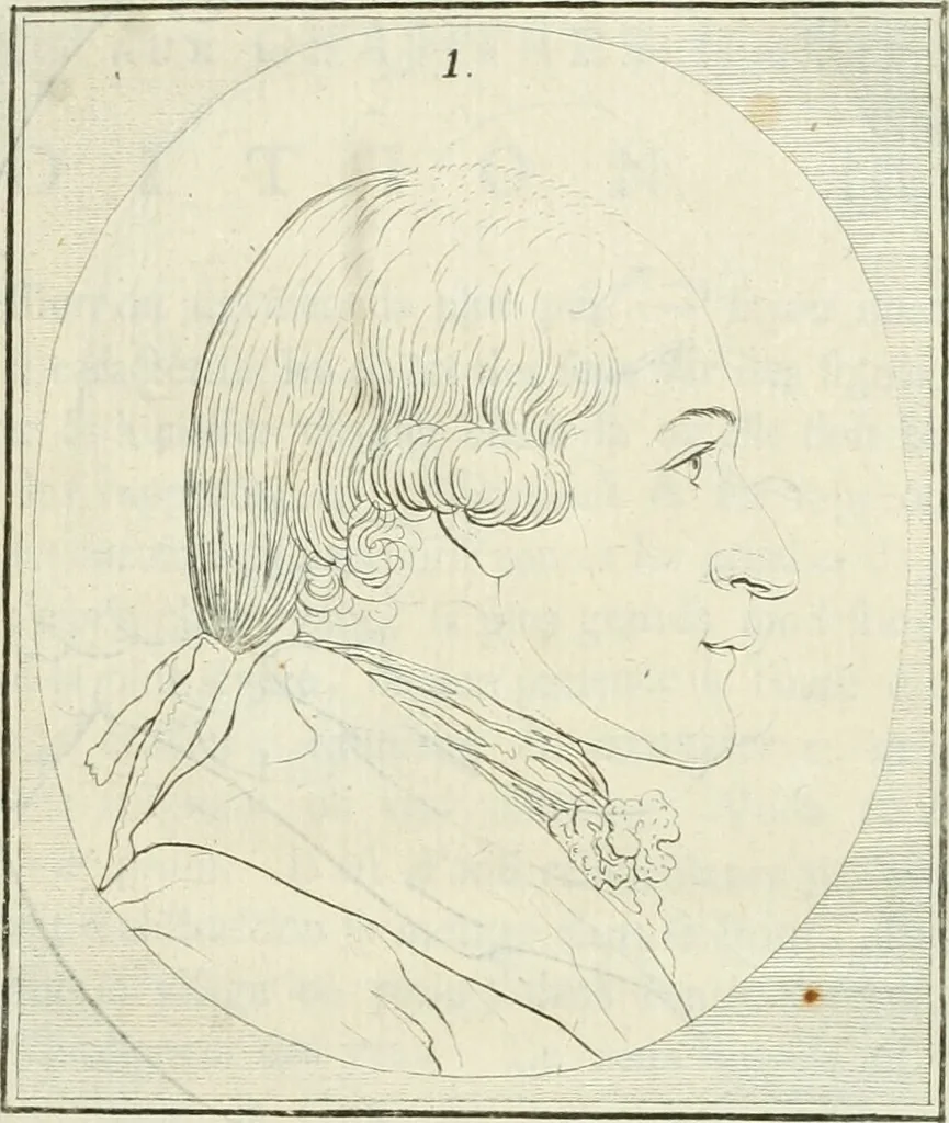 An illustration from Essai sur la physiognomonie : destiné a faire connoître l'homme & à le faire aimer, 1781, leaf 72