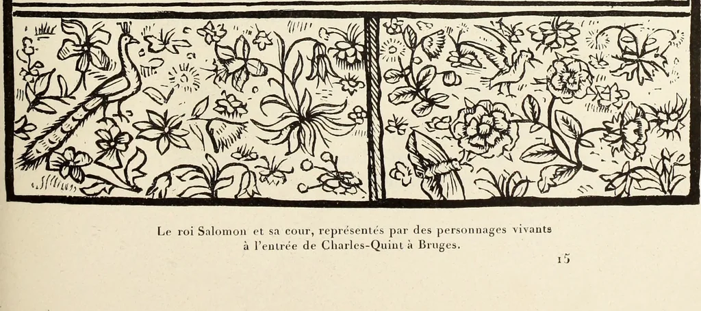 An illustration from Essai sur l'histoire du théâtre : la mise en scène, le décor, le costume, l'architecture, l'éclairage, l'hygiène, 1893, leaf 130