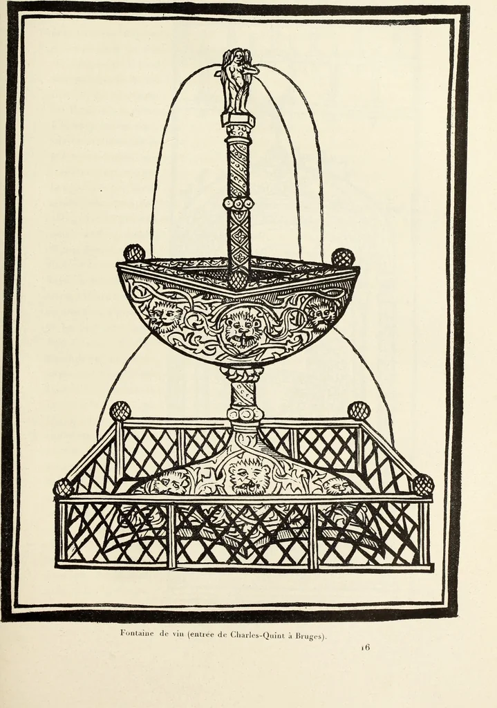 An illustration from Essai sur l'histoire du théâtre : la mise en scène, le décor, le costume, l'architecture, l'éclairage, l'hygiène, 1893, leaf 138