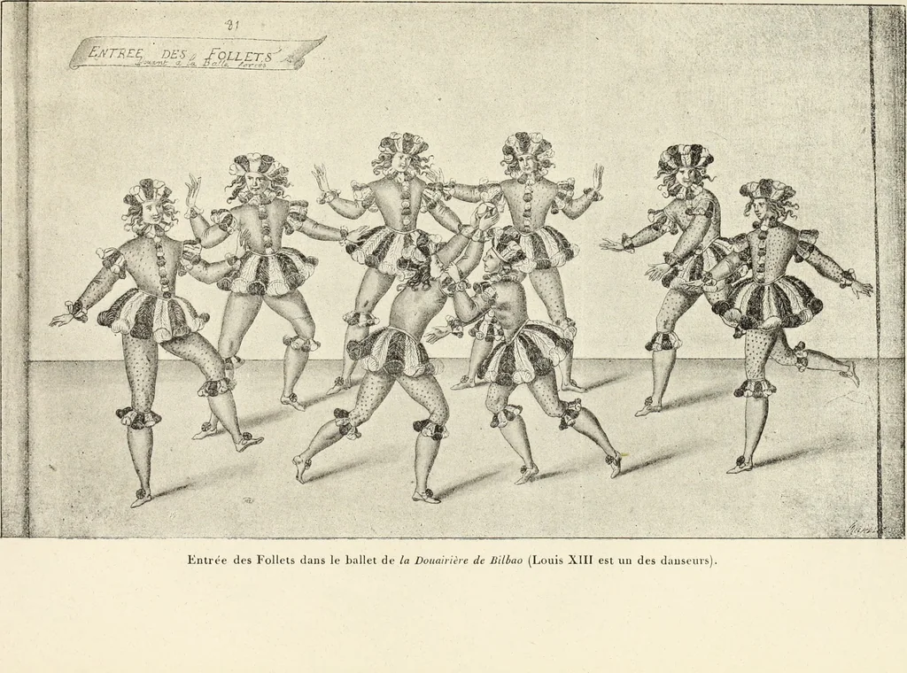 An illustration from Essai sur l'histoire du théâtre : la mise en scène, le décor, le costume, l'architecture, l'éclairage, l'hygiène, 1893, leaf 242