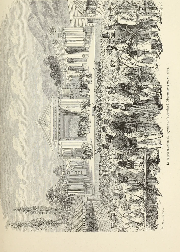 An illustration from Essai sur l'histoire du théâtre : la mise en scène, le décor, le costume, l'architecture, l'éclairage, l'hygiène, 1893, leaf 294