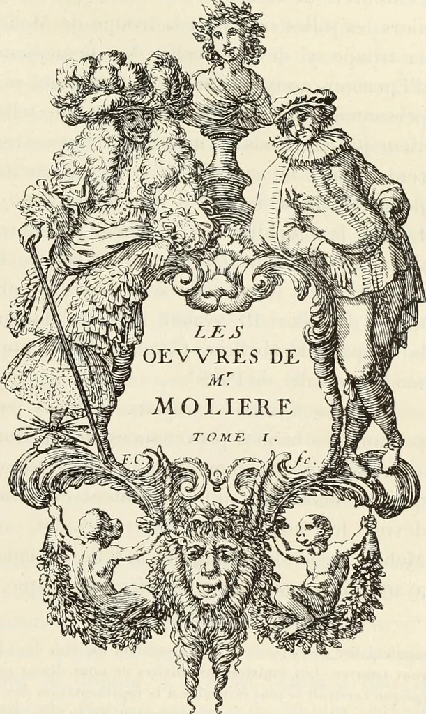 An illustration from Essai sur l'histoire du théâtre : la mise en scène, le décor, le costume, l'architecture, l'éclairage, l'hygiène, 1893, leaf 358