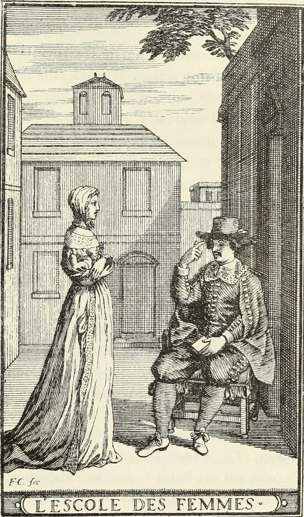 An illustration from Essai sur l'histoire du théâtre : la mise en scène, le décor, le costume, l'architecture, l'éclairage, l'hygiène, 1893, leaf 374