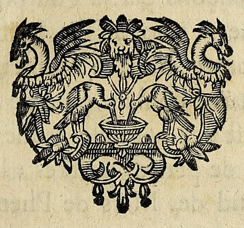 An illustration from Essay des merueilles de nature, et des plus nobles artifices : piece tres-necessaire à tous ceux qui font profession d'eloquence, 1622, leaf 401
