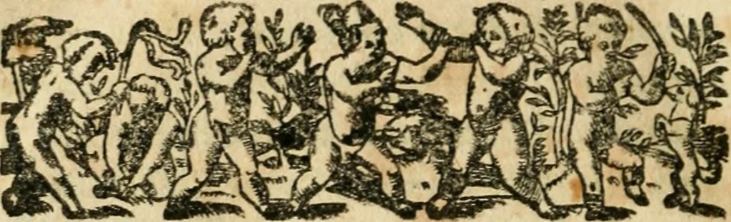 An illustration from Essay des merveilles de natvre et des plvs nobles actifices. Piece tres necessaire, à tous ceux qui font profession d'eloquence, 1636, leaf 135