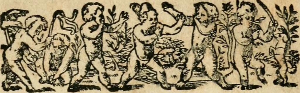 An illustration from Essay des merveilles de natvre et des plvs nobles actifices. Piece tres necessaire, à tous ceux qui font profession d'eloquence, 1636, leaf 14