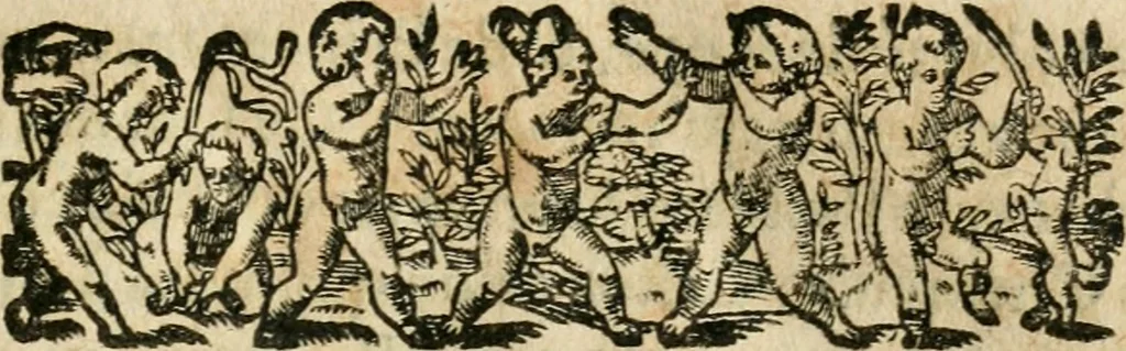 An illustration from Essay des merveilles de natvre et des plvs nobles actifices. Piece tres necessaire, à tous ceux qui font profession d'eloquence, 1636, leaf 20
