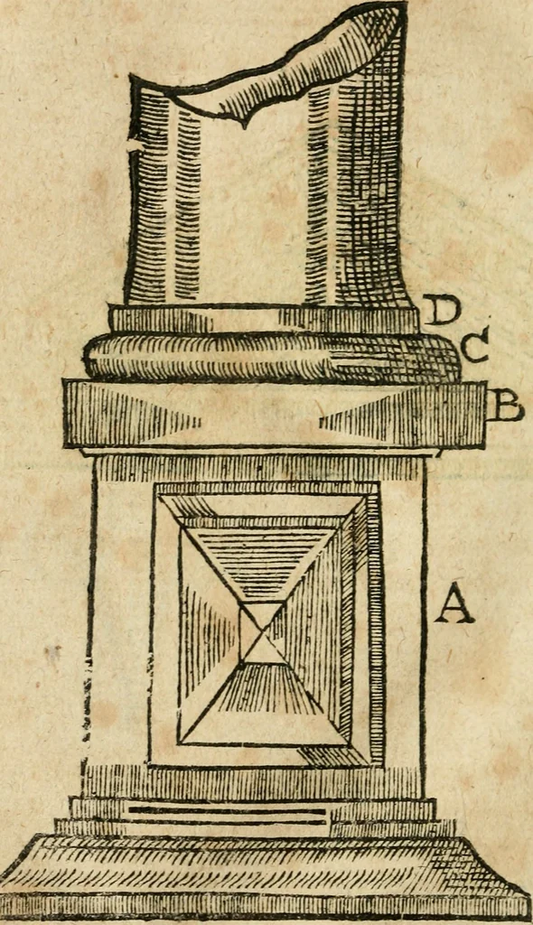 An illustration from Essay des merveilles de natvre et des plvs nobles actifices. Piece tres necessaire, à tous ceux qui font profession d'eloquence, 1636, leaf 433