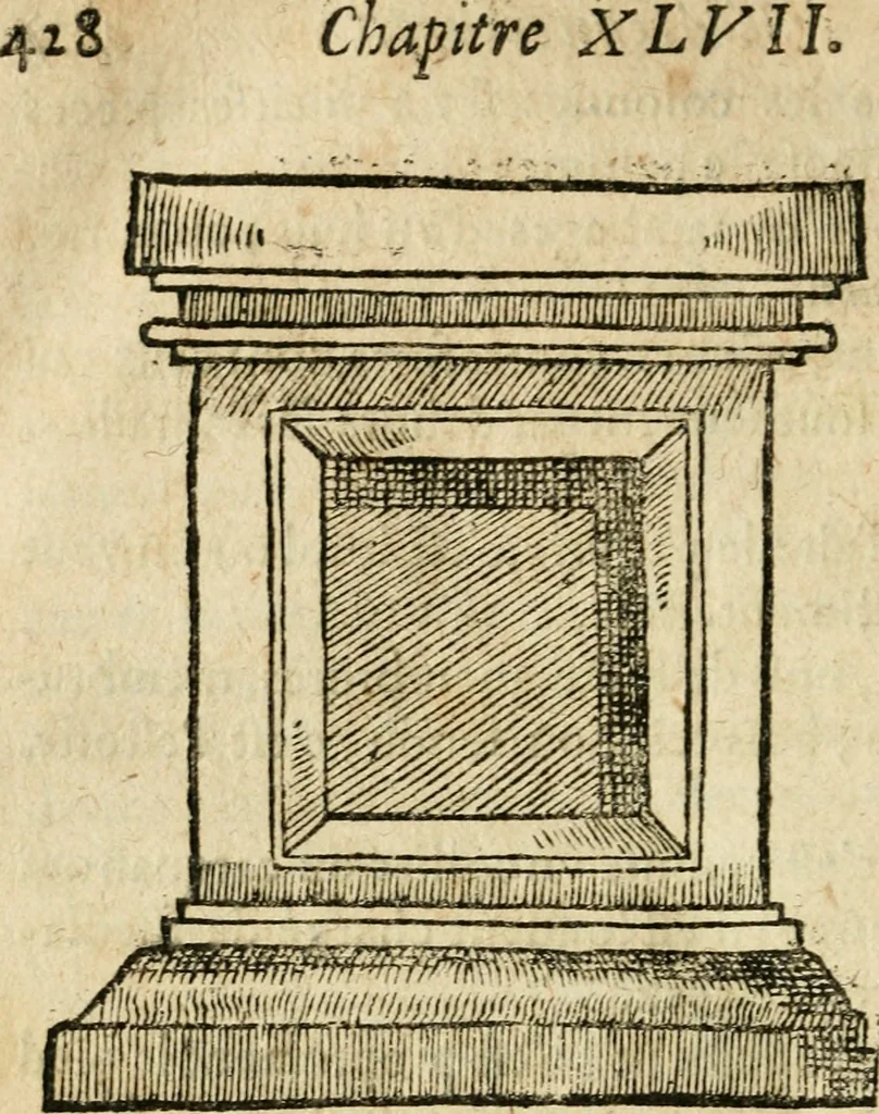An illustration from Essay des merveilles de natvre et des plvs nobles actifices. Piece tres necessaire, à tous ceux qui font profession d'eloquence, 1636, leaf 445