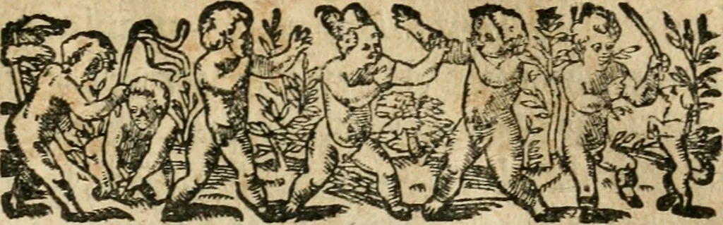 An illustration from Essay des merveilles de natvre et des plvs nobles actifices. Piece tres necessaire, à tous ceux qui font profession d'eloquence, 1636, leaf 52