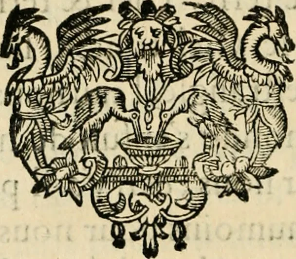 An illustration from Essay des merveilles de natvre, et des plvs nobles artifices. Piece tres-necessaire, à tous ceux qui font profession d'eloquence, 1625, leaf 153