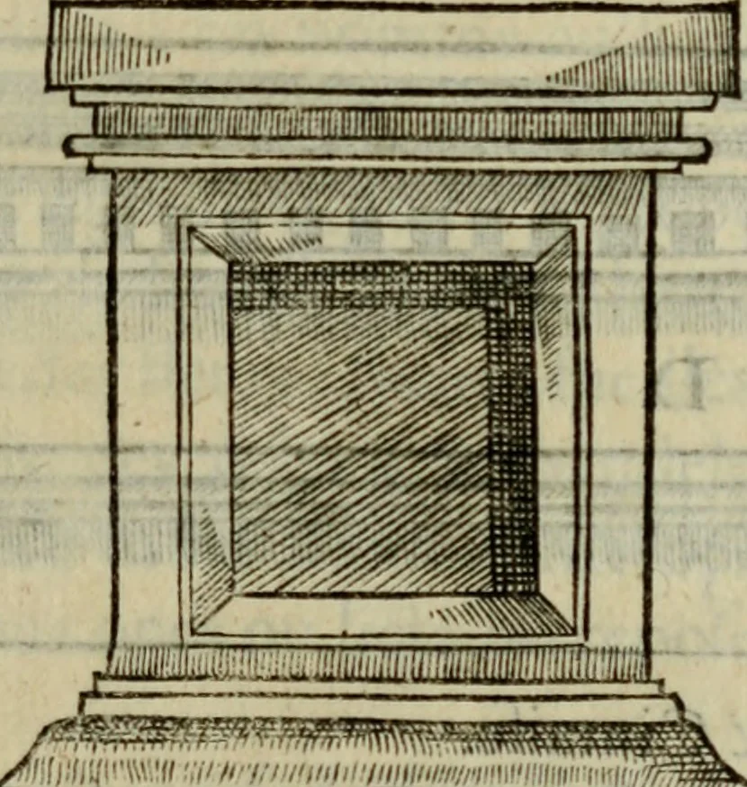 An illustration from Essay des merveilles de natvre, et des plvs nobles artifices. Piece tres-necessaire, à tous ceux qui font profession d'eloquence, 1625, leaf 444