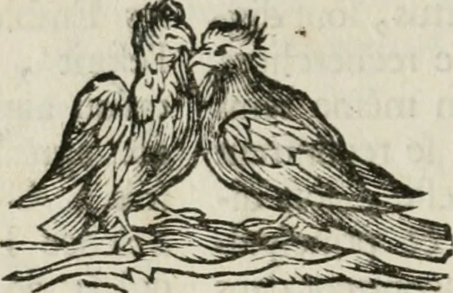 An illustration from Essay d'un dictionnaire contenant la connoissance du monde, des sciences universelles, et particulierement celle des medailles, des passions, des moeurs, des vertus et des vices, &c. ; representé par des figures hyerogliphiques, expliquées en prose & en vers, 1700, leaf 9