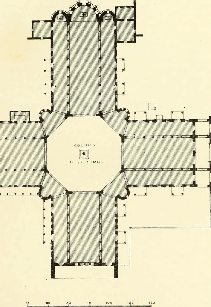 An illustration from An essay on the history of English church architecture prior to the separation of England from the Roman obedience, 1881, leaf 108