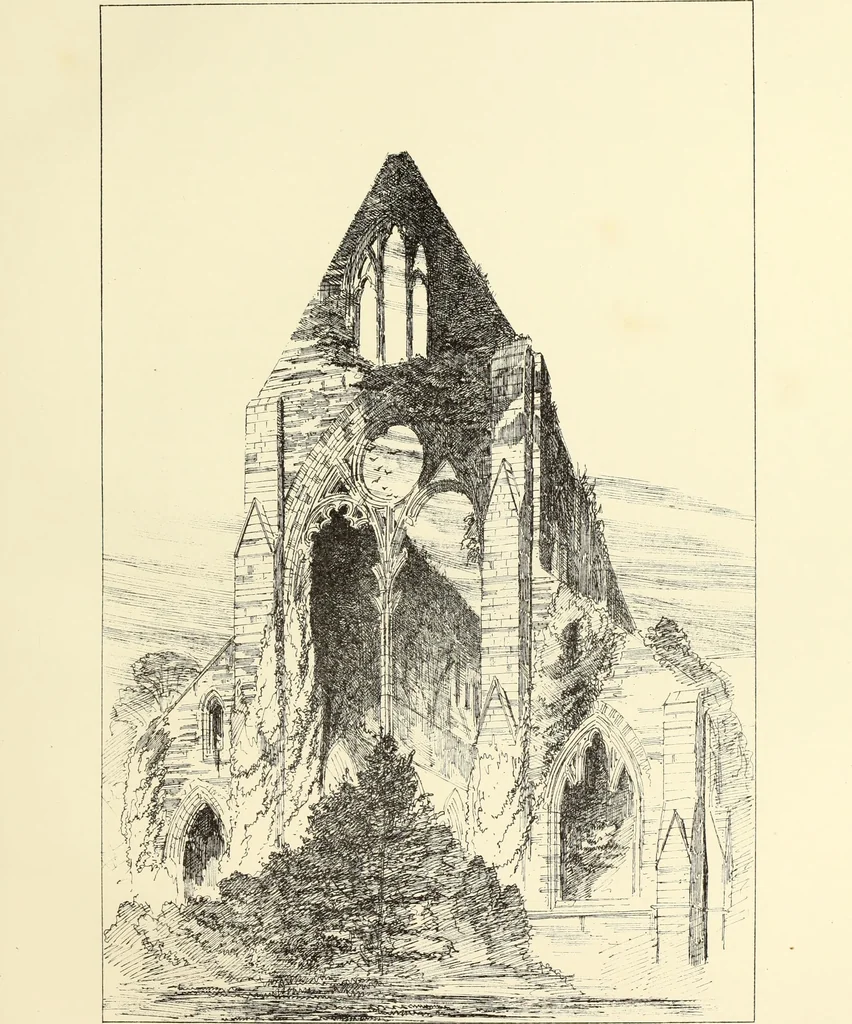 An illustration from An essay on the history of English church architecture prior to the separation of England from the Roman obedience, 1881, leaf 18