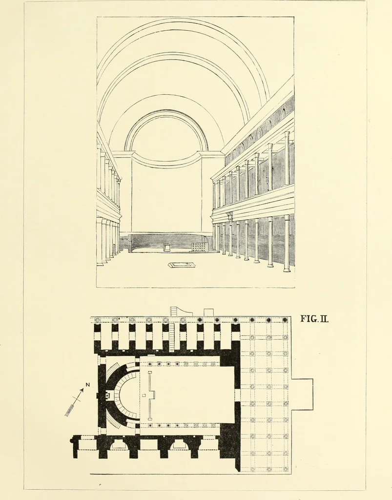 An illustration from An essay on the history of English church architecture prior to the separation of England from the Roman obedience, 1881, leaf 26