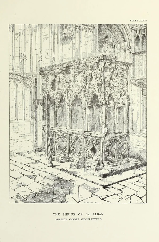 An illustration from An essay on the history of English church architecture prior to the separation of England from the Roman obedience, 1881, leaf 227