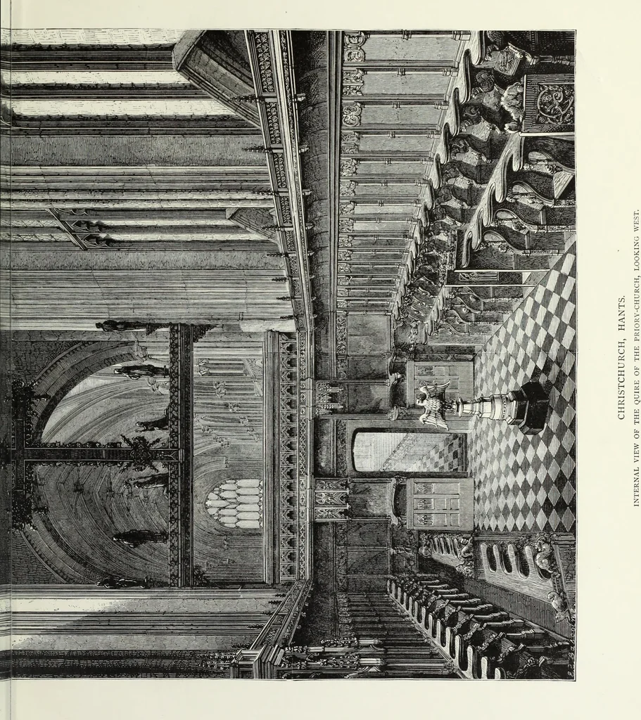 An illustration from An essay on the history of English church architecture prior to the separation of England from the Roman obedience, 1881, leaf 265